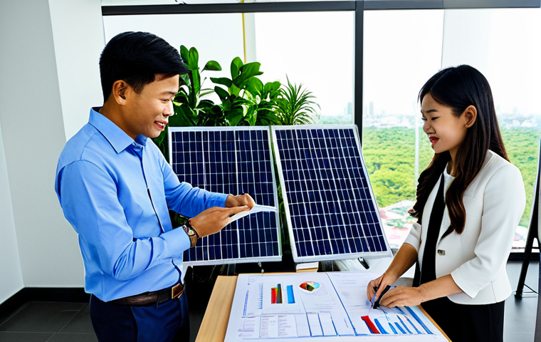 대안경제 모델과 전통 경제의 융합 방안 - Socially Responsible Investing (SRI) in Thailand**
"A modern office setting in Bangkok. A diverse g...